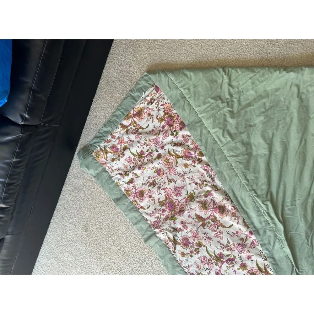 Handmade bedding accent